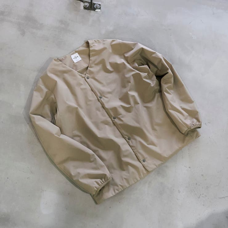 ウィンドブロックノーカラーカーデ【撥水、防風、抗菌防臭（中綿）】 | coen【men】 | 詳細画像24 