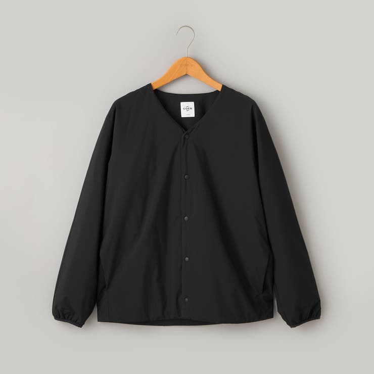 ウィンドブロックノーカラーカーデ【撥水、防風、抗菌防臭（中綿）】 | coen【men】 | 詳細画像25 