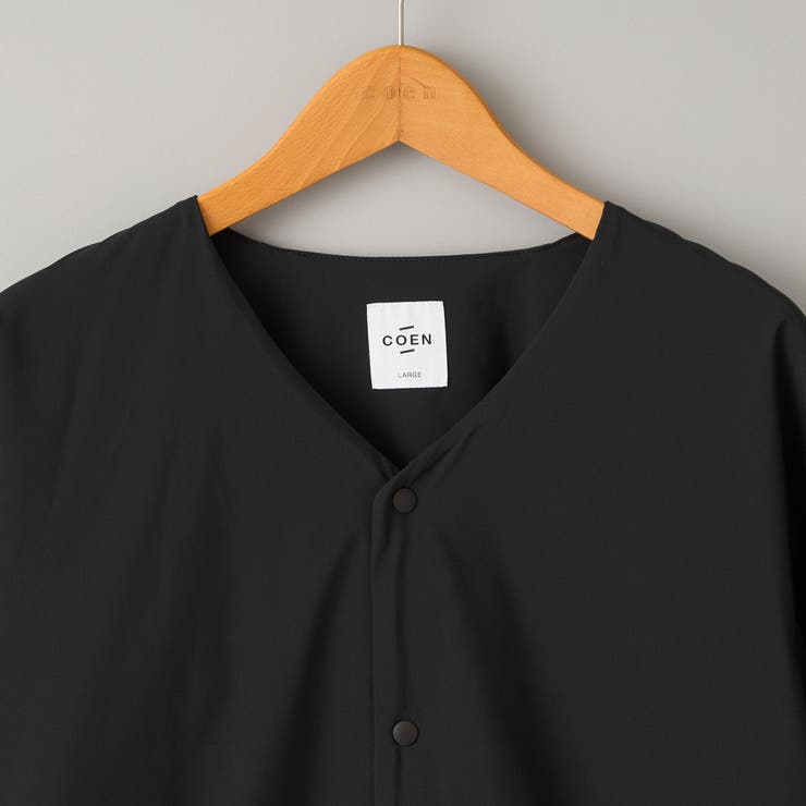 ウィンドブロックノーカラーカーデ【撥水、防風、抗菌防臭（中綿）】 | coen【men】 | 詳細画像27 