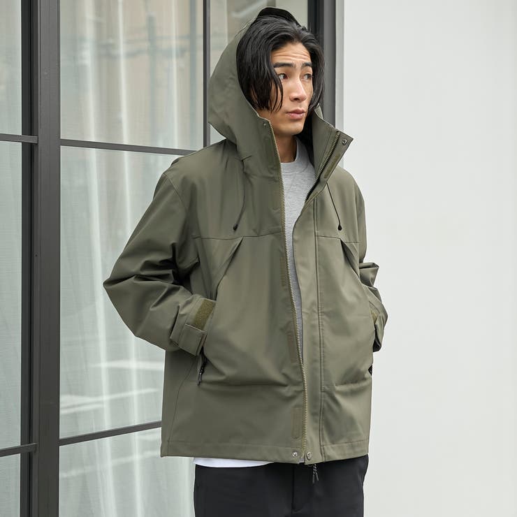 【撥水・防風】ウインドブロックシェルターフードブルゾン | coen【men】 | 詳細画像20 