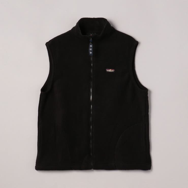 BLACK | SUNRISEMILL（サンライズミル）別注フリースジップベスト | coen【men】