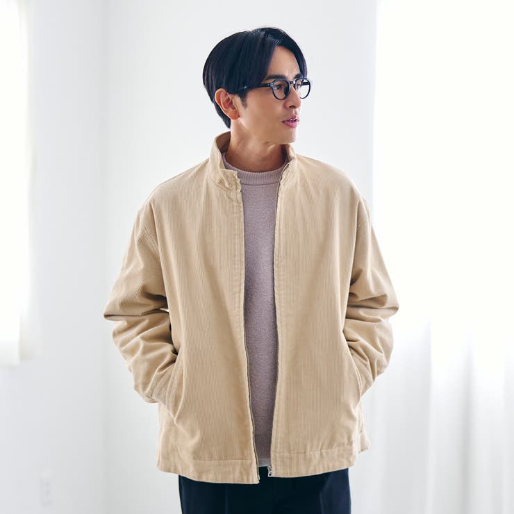 コーデュロイスタンドブルゾン | coen【men】 | 詳細画像2 