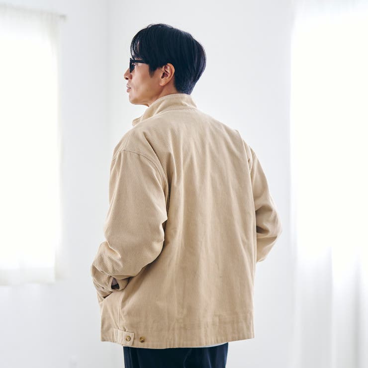 コーデュロイスタンドブルゾン | coen【men】 | 詳細画像5 