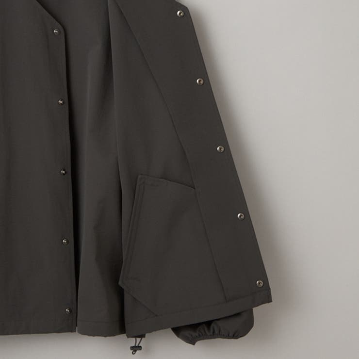 ハイカーテックノーカラージャケット【防シワ/ストレッチ/撥水/ウォッシャブル】 | coen【men】 | 詳細画像29 