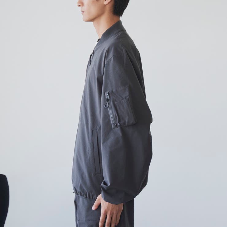 ハイカーテックブルゾン【防シワ/ストレッチ/撥水/ウォッシャブル】 | coen【men】 | 詳細画像26 
