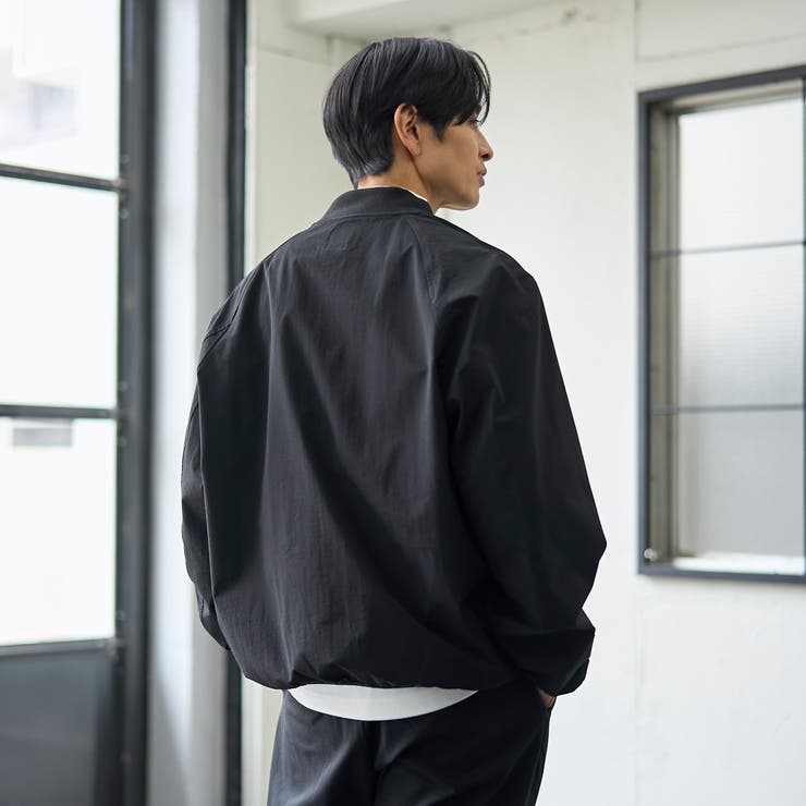 ハイカーテックブルゾン【防シワ/ストレッチ/撥水/ウォッシャブル