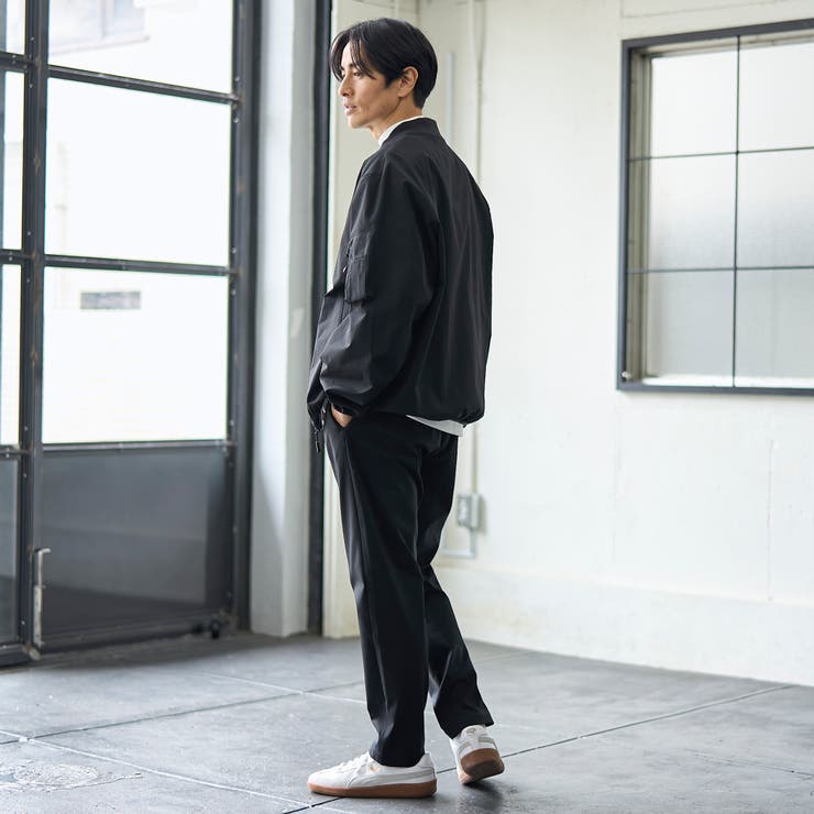 ハイカーテックブルゾン【防シワ/ストレッチ/撥水/ウォッシャブル】 | coen【men】 | 詳細画像8 