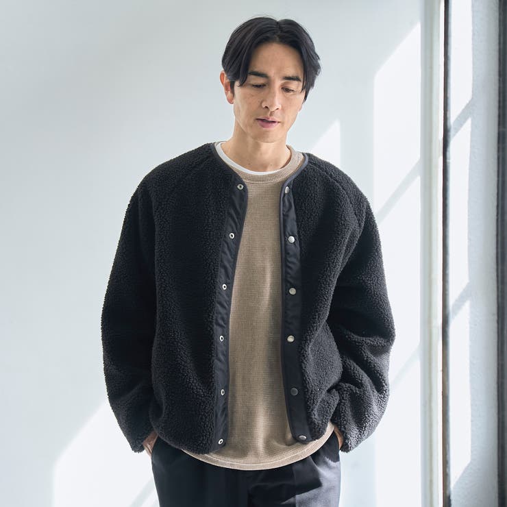 リバーシブルボアブルゾン | coen【men】 | 詳細画像13 