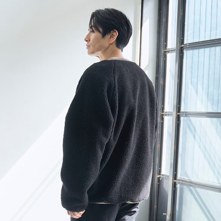 リバーシブルボアブルゾン | coen【men】 | 詳細画像15 