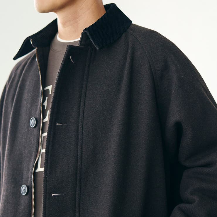 ウールブレンドツイルジャケット | coen【men】 | 詳細画像12 