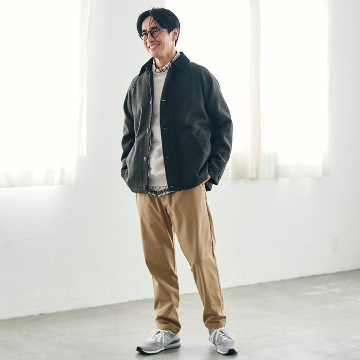 ウールブレンドツイルジャケット | coen【men】 | 詳細画像16 