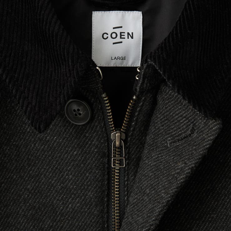 ウールブレンドツイルジャケット | coen【men】 | 詳細画像25 