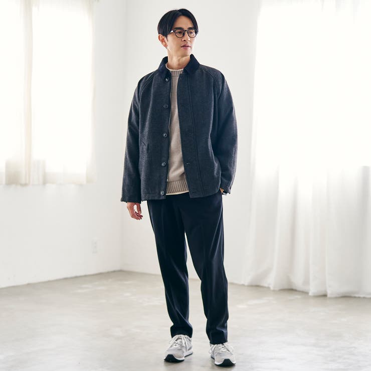 ウールブレンドツイルジャケット | coen【men】 | 詳細画像5 