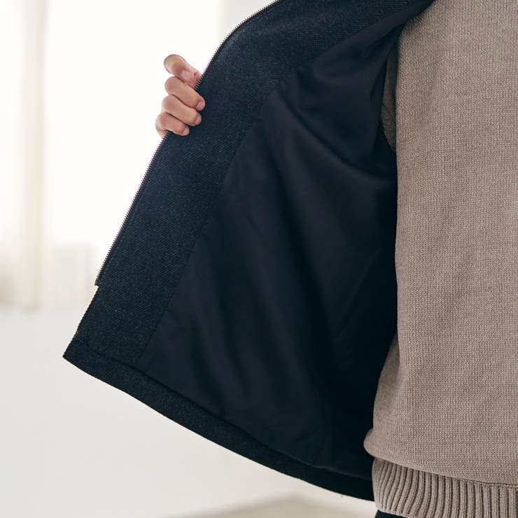 ウールブレンドツイルジャケット | coen【men】 | 詳細画像7 