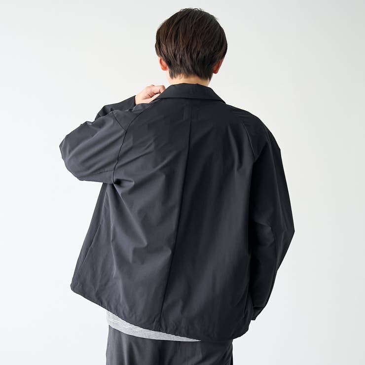 ストレッチテックナイロンカバーオール【ストレッチ、はっ水、耐摩耗性、UVカット】 | coen【men】 | 詳細画像30 