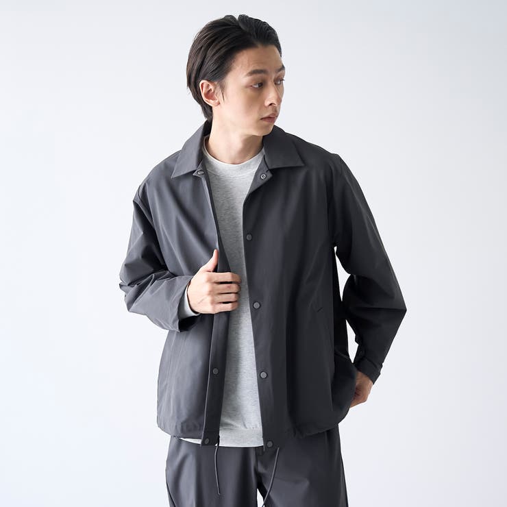 ストレッチテックナイロンカバーオール【ストレッチ、はっ水、耐摩耗性、UVカット】 | coen【men】 | 詳細画像33 