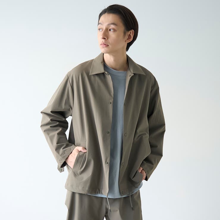 ストレッチテックナイロンカバーオール【ストレッチ、はっ水、耐摩耗性、UVカット】 | coen【men】 | 詳細画像43 