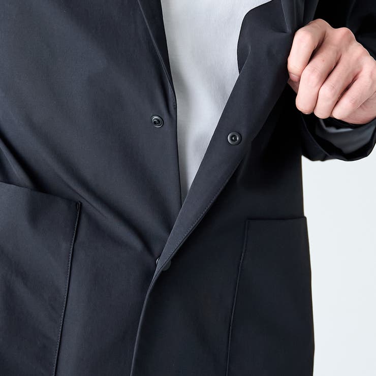 ストレッチテックナイロンテーラードジャケット【ストレッチ、はっ水、耐摩耗性、UV… | coen【men】 | 詳細画像11 