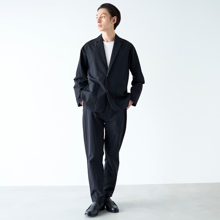 ストレッチテックナイロンテーラードジャケット【ストレッチ、はっ水、耐摩耗性、UV… | coen【men】 | 詳細画像15 