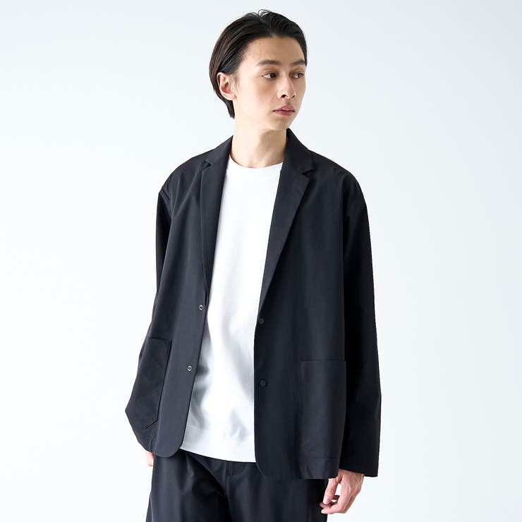 ストレッチテックナイロンテーラードジャケット【ストレッチ、はっ水、耐摩耗性、UV… | coen【men】 | 詳細画像17 