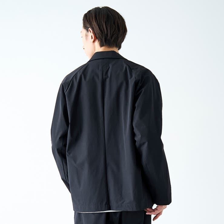 ストレッチテックナイロンテーラードジャケット【ストレッチ、はっ水、耐摩耗性、UV… | coen【men】 | 詳細画像18 