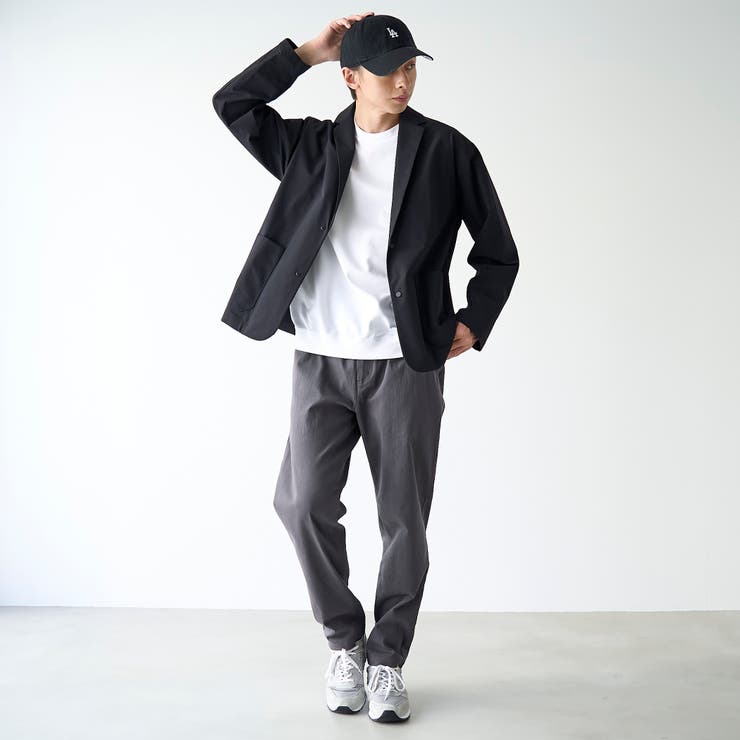 ストレッチテックナイロンテーラードジャケット【ストレッチ、はっ水、耐摩耗性、UV… | coen【men】 | 詳細画像21 