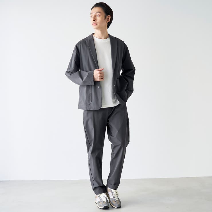 ストレッチテックナイロンテーラードジャケット【ストレッチ、はっ水、耐摩耗性、UV… | coen【men】 | 詳細画像22 