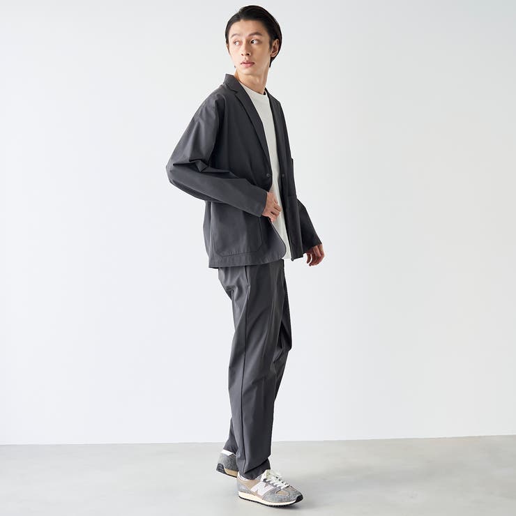 ストレッチテックナイロンテーラードジャケット【ストレッチ、はっ水、耐摩耗性、UV… | coen【men】 | 詳細画像23 