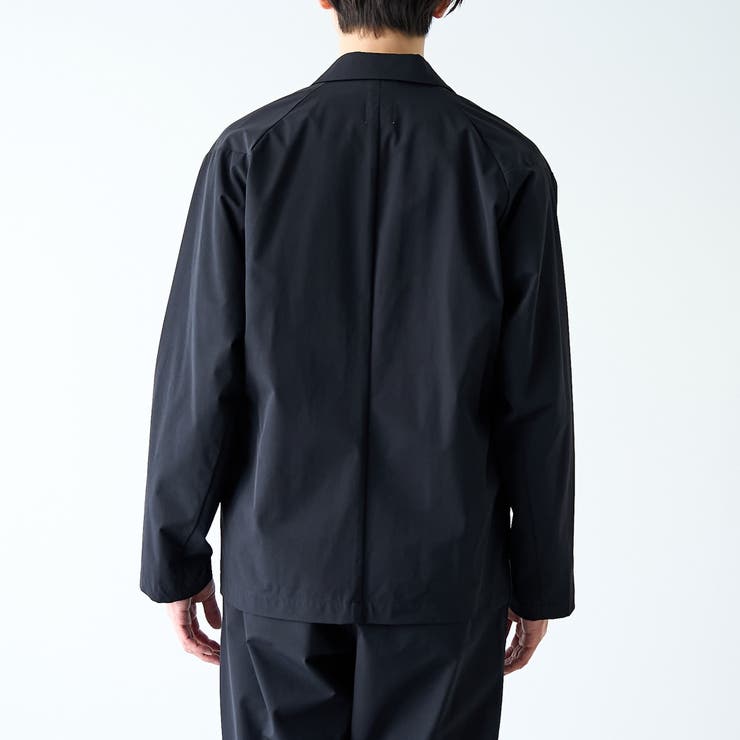 ストレッチテックナイロンテーラードジャケット【ストレッチ、はっ水、耐摩耗性、UV… | coen【men】 | 詳細画像5 