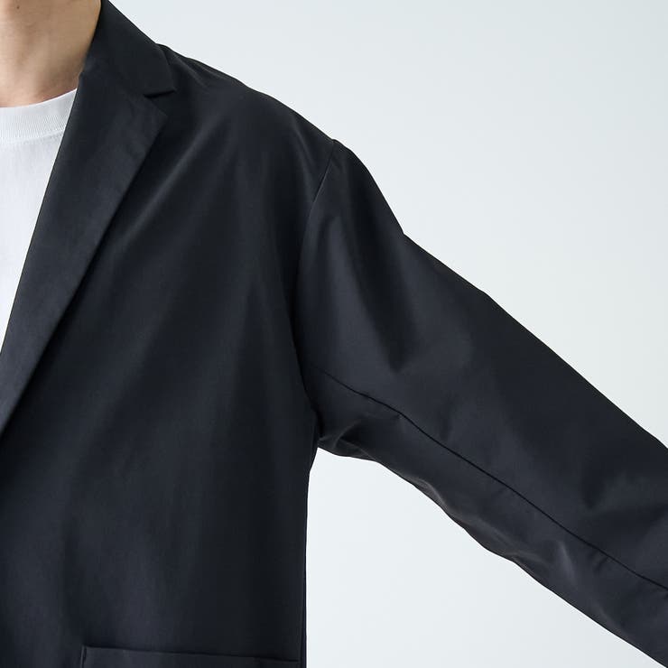 ストレッチテックナイロンテーラードジャケット【ストレッチ、はっ水、耐摩耗性、UV… | coen【men】 | 詳細画像7 