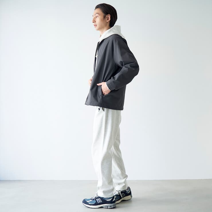 ストレッチテックナイロンノーカラージャケット【ストレッチ、はっ水、耐摩耗性、UV… | coen【men】 | 詳細画像19 