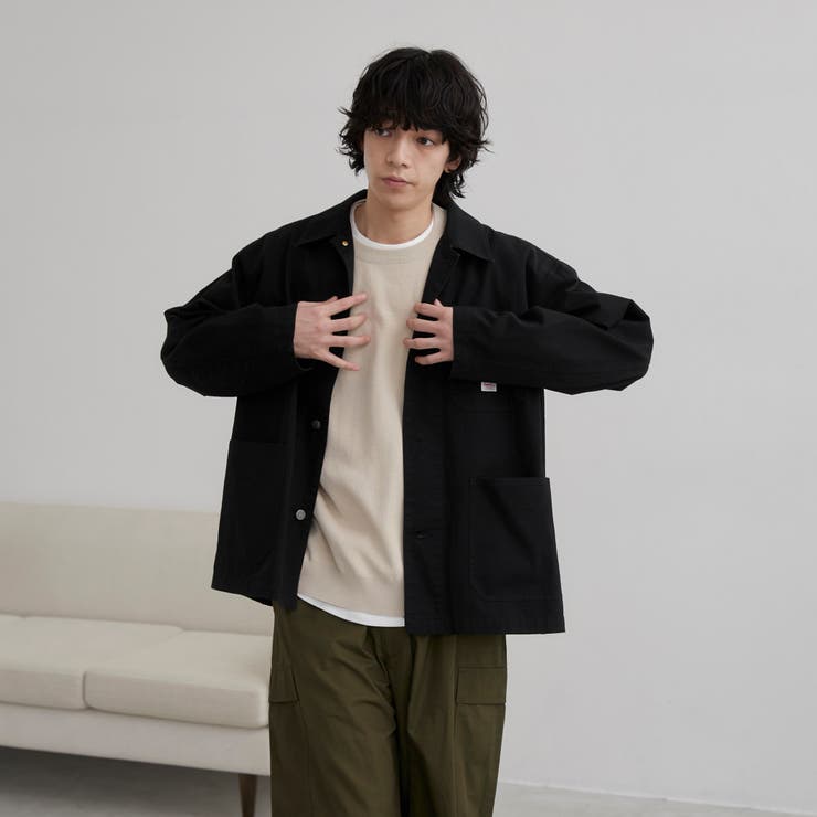 SMITH’S（スミス）別注カバーオールジャケット（オフホワイト／ブラック） | coen【men】 | 詳細画像11 