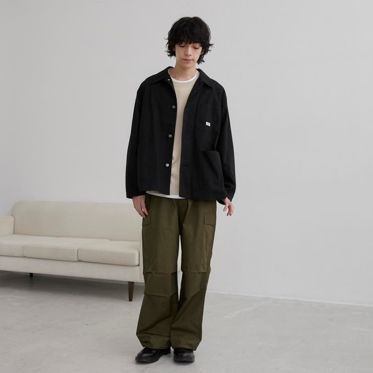 SMITH’S（スミス）別注カバーオールジャケット（オフホワイト／ブラック） | coen【men】 | 詳細画像12 