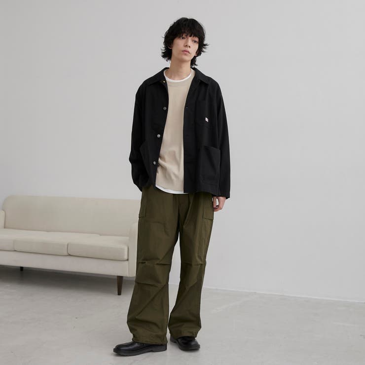 SMITH’S（スミス）別注カバーオールジャケット（オフホワイト／ブラック） | coen【men】 | 詳細画像14 