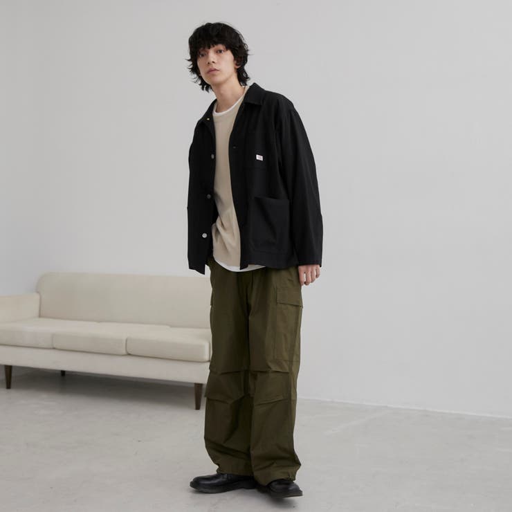 SMITH’S（スミス）別注カバーオールジャケット（オフホワイト／ブラック） | coen【men】 | 詳細画像16 