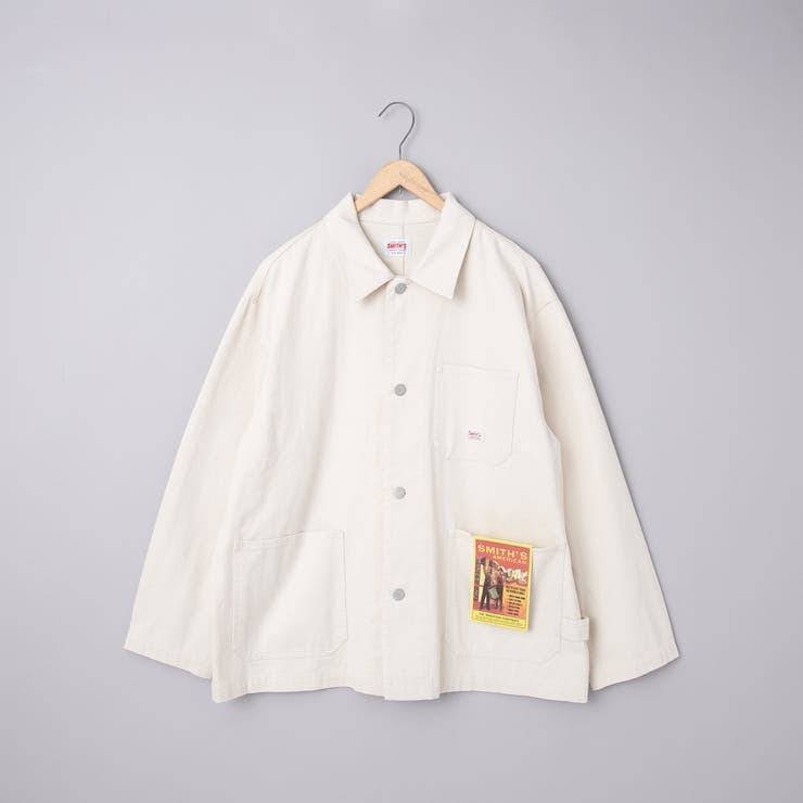 SMITH’S（スミス）別注カバーオールジャケット（オフホワイト／ブラック） | coen【men】 | 詳細画像18 
