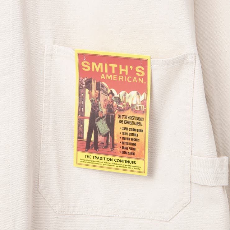 SMITH’S（スミス）別注カバーオールジャケット（オフホワイト／ブラック） | coen【men】 | 詳細画像22 