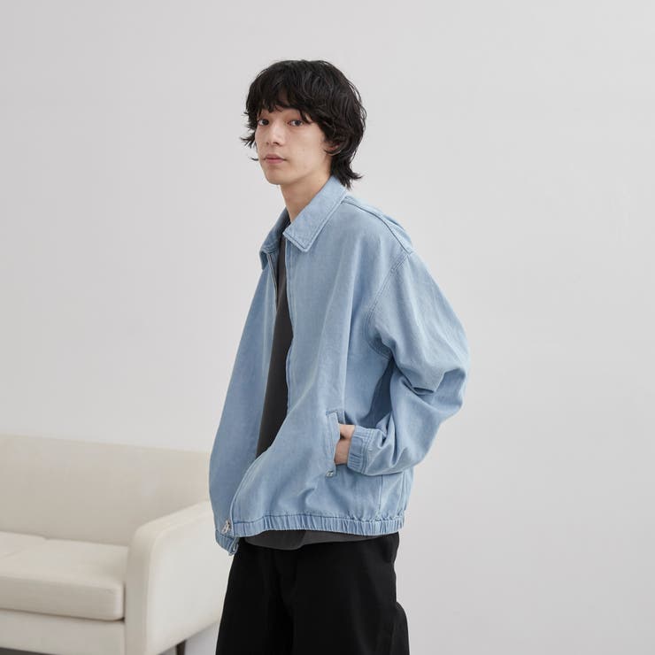 【C.DENIMS】デニムジップアップブルゾン | coen【men】 | 詳細画像17 