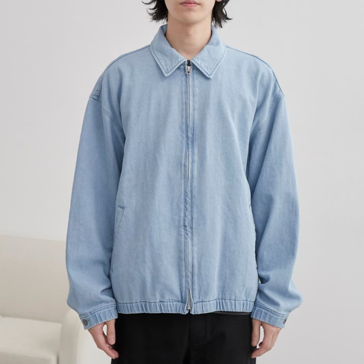 C.DENIMS】デニムジップアップブルゾン[品番：COEW0006725
