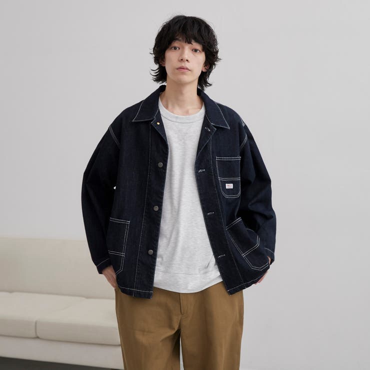 SMITH’S（スミス）別注デニムカバーオールジャケット（コバルト／ネイビー） | coen【men】 | 詳細画像12 