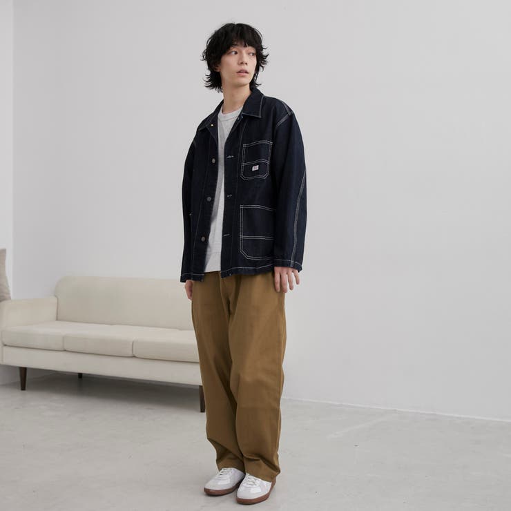 SMITH’S（スミス）別注デニムカバーオールジャケット（コバルト／ネイビー） | coen【men】 | 詳細画像13 