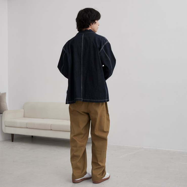 SMITH’S（スミス）別注デニムカバーオールジャケット（コバルト／ネイビー） | coen【men】 | 詳細画像16 