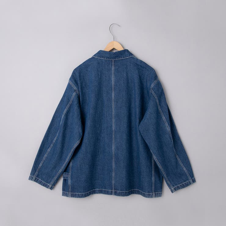 SMITH’S（スミス）別注デニムカバーオールジャケット（コバルト／ネイビー） | coen【men】 | 詳細画像20 