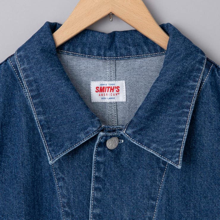 SMITH’S（スミス）別注デニムカバーオールジャケット（コバルト／ネイビー） | coen【men】 | 詳細画像21 