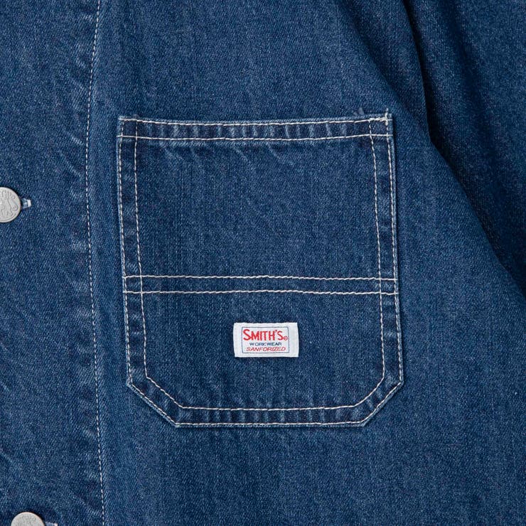 SMITH’S（スミス）別注デニムカバーオールジャケット（コバルト／ネイビー） | coen【men】 | 詳細画像24 