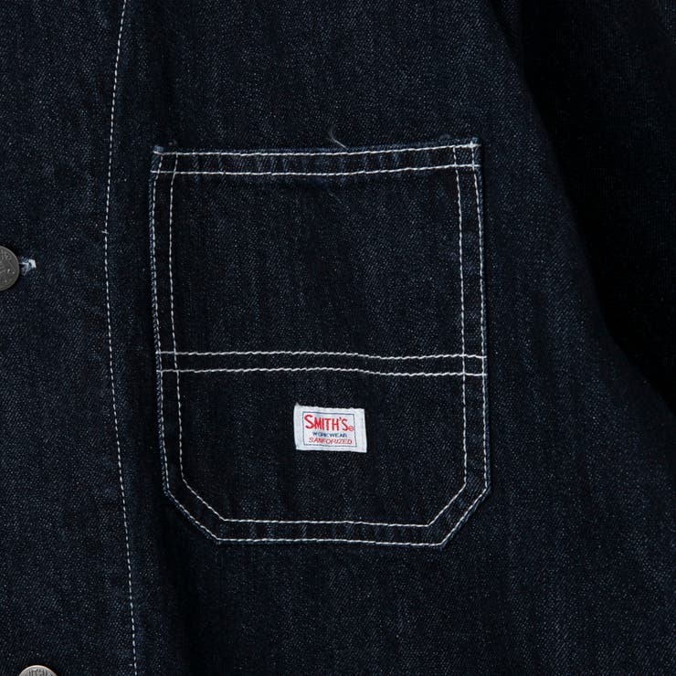 SMITH'S（スミス）別注デニムカバーオールジャケット（コバルト