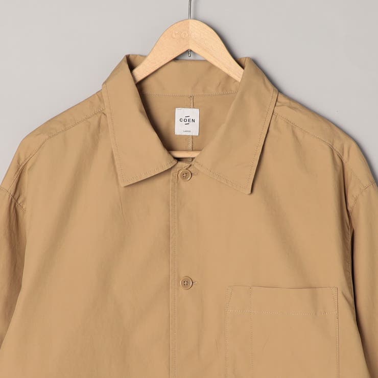 タイプライターシャツカバーオール | coen【men】 | 詳細画像3 