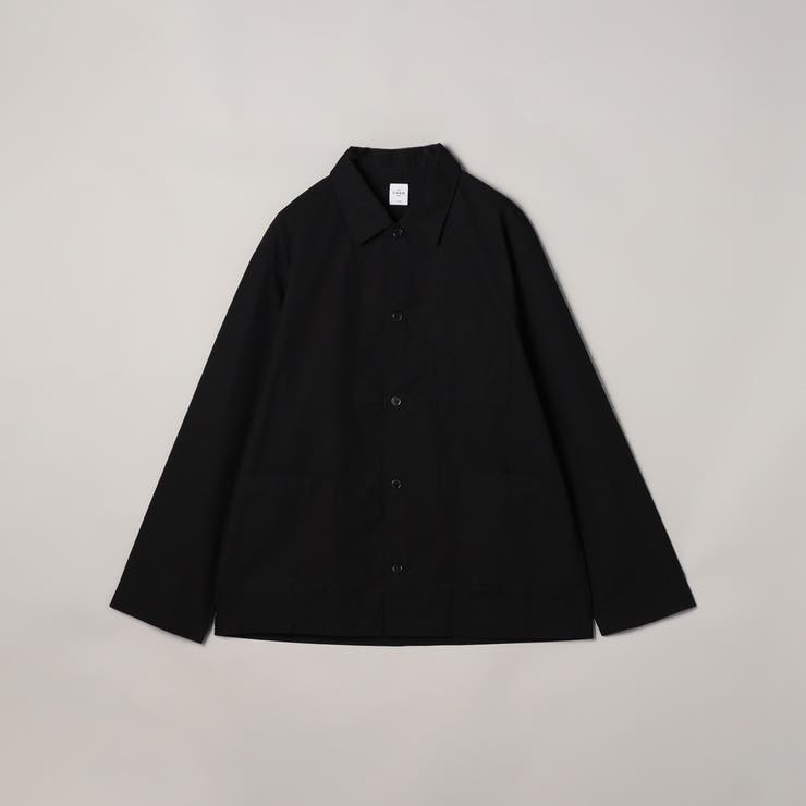 BLACK | タイプライターシャツカバーオール | coen【men】