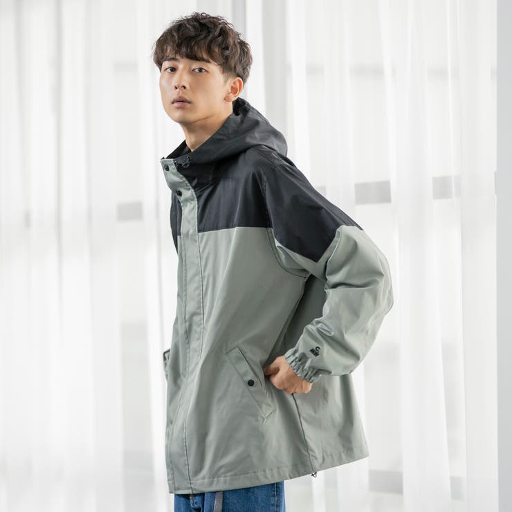 LIME | ポリツイルマウンテンパーカー | coen【men】