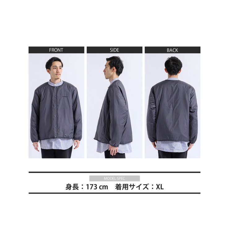SIERRATEX中綿ブルゾン[品番：COEW0002403]｜coen OUTLET（コーエン アウトレット）のメンズファッション通販｜SHOPLIST（ショップリスト）